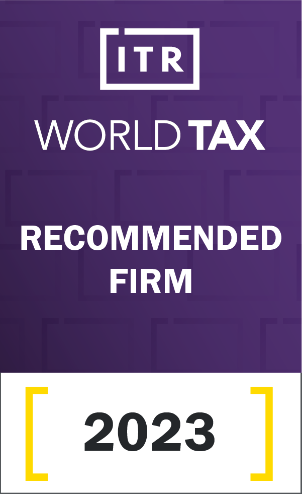 World Tax Recomended Firm 2023