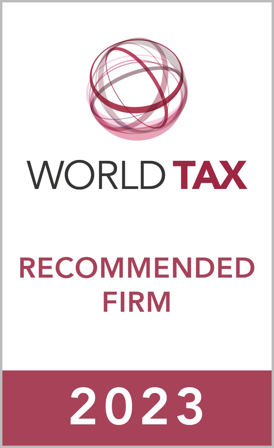 World tax recommended firm 2023